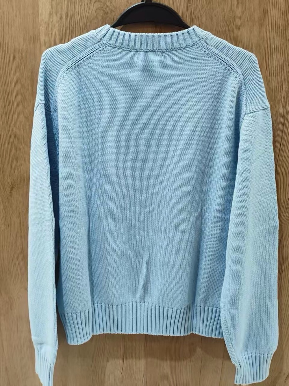 Polo by Ralph Lauren Light Blue Bear Intarsia Crewneck Sweater - Picture 6 of 6